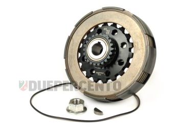Frizione 10 molle, 23 denti, BGM Superstrong, per primaria 64/65 denti elicoidali per Vespa PX125-200/ P200E/ Rally180-200/ T5/ GTR/ TS/ Sprint/ GL/ VBB/ VNB