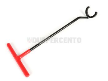 Chiave rubinetto benzina BGM, angolare per montaggio/smontaggio rubinetto benzina, per Vespa 160 GS/180 SS/180 -200 Rally