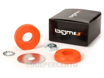 Kit silent block attacco ammortizzatore anteriore superiore BGM per Vespa PX125-200/ P200E/ T5/ MY