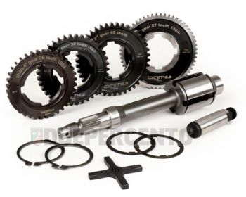 Kit cambio BGM PRO con quarta 36 denti, 11pz per Vespa PX125-200 E Lusso 2° serie/ Arcobaleno/ '98/ MY/ '11/ T5/ Cosa