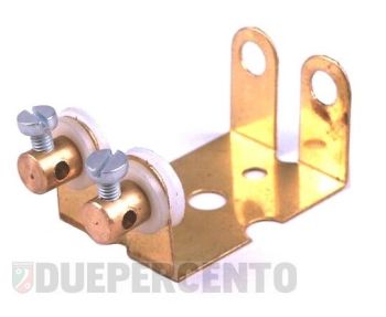 Portalampada fanale posteriore doppia lampada a siluro per modifica fanali senza stop Vespa