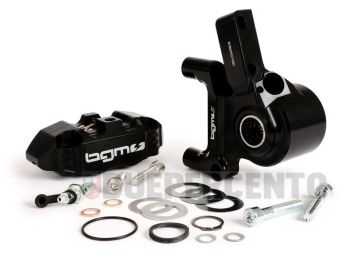 Impianto frenante BGM cnc touring con pinza freno radiale per PX'98/MY/NT 20mm, alluminio, nero/nero