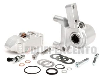 Impianto frenante BGM cnc touring con pinza freno radiale per PX'98/MY/NT 20mm, alluminio, argento/argento