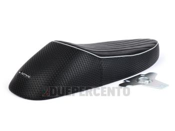 Sella BGM PRO Sport con bordino bianco per Vespa GTR/ TS/ Sprint/ VBA/ PX125-150/ PE200/ MY
