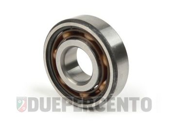 Cuscinetto a sfere 20x52x15 SKF 6304 TN9/C4 - ALBERO MOTORE LATO FRIZIONE e VOLANO per carter QUATTRINI