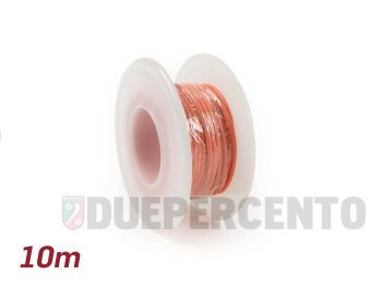 Cavo elettrico arancione, 0.85mm² - 10m