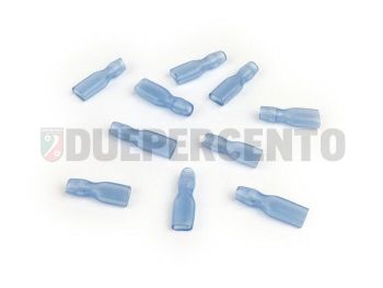 Cappuccio isolante per capocorda, faston femmina 4.8mm per cavo Ø=0.5-1.0mm² - 10 pz