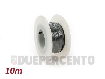 Cavo elettrico nero, 0.85mm² - 10m