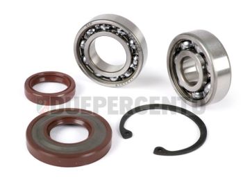 Kit 2 cuscinetti e 2 paraoli BGM PRO per montaggio albero ets su carter Vespa 50/ 50 Special/ ET3/ Primavera/ PK50-125