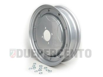 Cerchio chiuso 2.10-10 grigio per Vespa 150 GS VS1-4 - adatto per conversione cerchio 8" a 10"