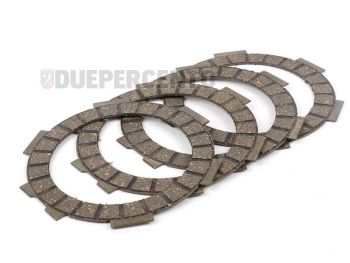 Dischi frizione BGM PRO per frizione 6 molle, 4 dischi Superstrong, per Vespa PK50/ S/ SS/ XL/ XL2/ FL/ HP/ N/ Rush/ Ape
