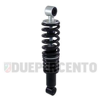 Ammortizzatore posteriore corpo nero, doppia molla nera, per Lambretta 125 LI 3°/Special/GP/DL/150 LI 3°/Special/SX/GP/175 TV 3°/200 TV/SX/GP/DL