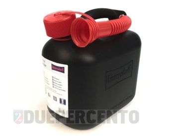Tanica benzina HÜNERSDORFF, 5 litri, nera