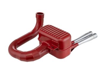 Marmitta racing Road rossa per Vespa 125 VM/VN/150 VL/VB/VD
