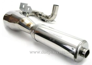 Marmitta espansione SIP Performance "lucidata" per Vespa PX125-150/ Sprint / GT / GTR / TS