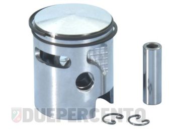 Pistone POLINI d.41,80 mm, 2 segmenti, spinotto da 10 per PIAGGIO CIAO/ PX/ SI/ Bravo/ Superbravo/ Grillo/ Boss