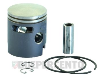 Pistone POLINI d.43,00 mm, 2 segmenti, spinotto da 12, Racing per PIAGGIO CIAO/ PX/ SI/ Bravo/ Superbravo/ Grillo/ Boss