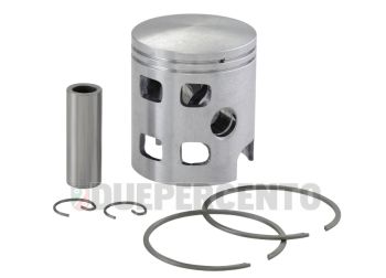 Pistone DR d.43 mm, 2 segmenti, spinotto da 10 per PIAGGIO CIAO/ PX/ SI/ Bravo/ Superbravo/ Grillo/ Boss