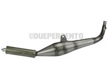 Marmitta SIMONINI, Ø = 22mm, silenziatore kevlar per PIAGGIO CIAO/ PX/ Bravo