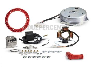 Accensione MALOSSI Power, per PIAGGIO CIAO/ PX/ SI/ Bravo/ Superbravo/ Grillo/ Boss con accensione elettronica
