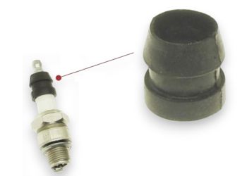 Boccola isolante per attacco candela per PIAGGIO CIAO/ PX/ SC/ SI/ Boxer/ Bravo/ Superbravo
