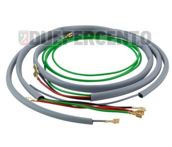 Impianto elettrico grigio senza frecce e batteria TOP QUALITY per PIAGGIO CIAO/ PX/ SC/ Bravo