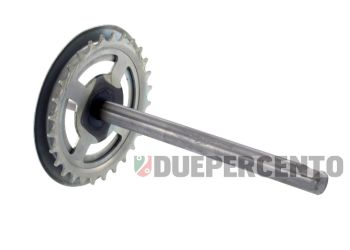 Asse pedaliera, z=28 Piaggio Ciao