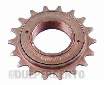 Pignone a ruota libera RMS 16 denti per PIAGGIO CIAO/ PX/ SI/ Bravo/ Superbravo/ Grillo/ Boss