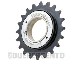 Pignone a ruota libera ESJOT 20 denti per PIAGGIO CIAO/ PX/ SI/ Bravo/ Superbravo/ Grillo/ Boss