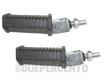 Poggiapiedi pieghevoli con bullone M10 per ciclomotori