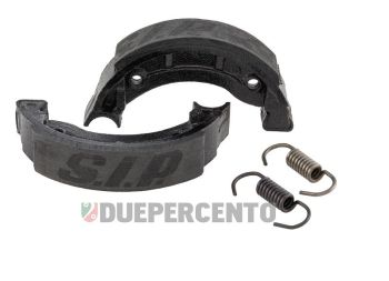 Ganasce freno anteriore 90x18 SIP per Piaggio CIAO/ PX/ SI/ Bravo/ Superbravo/ Grillo/ Boss per modelli con cerchi a raggi