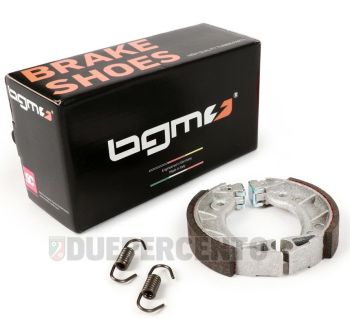 Ganasce freno anteriore 90x18 BGM PRO per Piaggio CIAO/ PX/ SI/ Bravo/ Superbravo/ Grillo/ Boss per modelli con cerchi a raggi