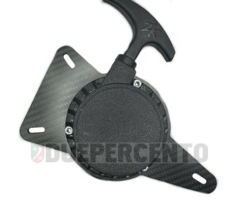 Avviamento a strappo GPRACINGPARTS "carbonio" con dado M10x1.25 per PIAGGIO Ciao/ Boxer/ Bravo/ SI/ Superbravo 50ccm