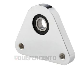 Flangia supporto asse ruota posteriore SWIING silver per PIAGGIO CIAO/ PX/ SI/ Bravo/ Superbravo/ Grillo/ Boss