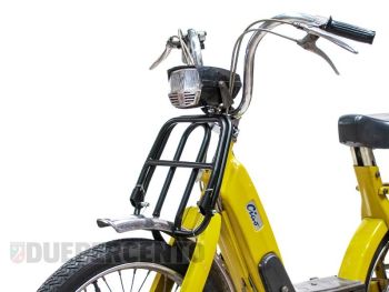 Portapacchi anteriore MOTO NOSTRA nero opaco per PIAGGIO CIAO/PX/SC