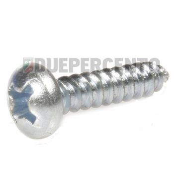 Vite 3,5x16 mm, tassello fissaggio coperchio bloccasterzo inferiore / superiore per PIAGGIO CIAO PX