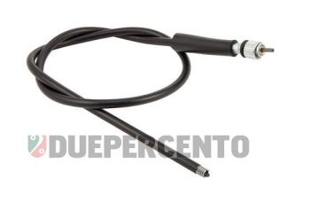 Cavo contachilometri con guaina L = 820 mm, nera avvitato/inserito per cerchio da 17" per Piaggio CIAO/ PX/ SC