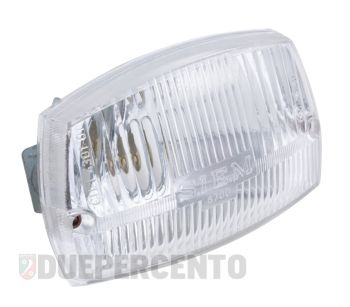 Parabola SIEM per fanale quadro Ø 110x70 mm, lente bianca per PIAGGIO CIAO SC