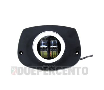Fanale anteriore completo led, EVOK IRON LED tondo, per Piaggio Ciao P/ PV/ PX