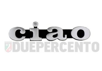 Targhetta "ciao" fiancatina laterale per PIAGGIO CIAO PX