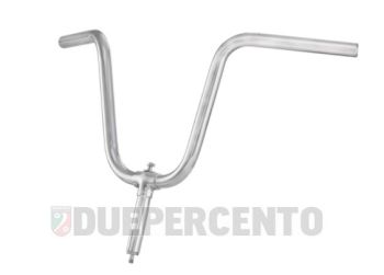 Manubrio CUPPINI Ø 22 mm, tubo pinatone Ø 22 mm per PIAGGIO SI