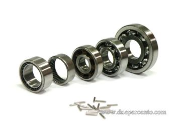 Kit cuscinetti motore DXC - NADELLA per Vespa PX125-200/ P200E/ MY/ Arcobaleno/ Cosa 125-150