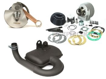 Tuning kit 187cc VMC Crono, d63, corsa 60 - BGM per Vespa PX125-150/ Lusso/ MY/ GTR/ TS/ Sprint Veloce