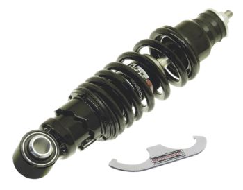 Ammortizzatore anteriore CARBONE "HTS" HI TECH SPORT molla NERA per Vespa 50/ 50 special /ET3/ Primavera