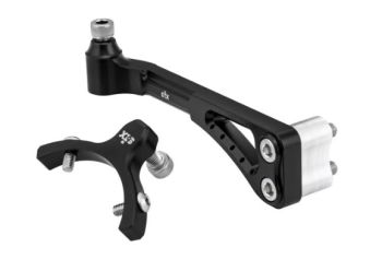 Kit staffa universale S6X per attacco ammortizzatore di sterzo Vespa 50/ 50 Special/ ET3/PK per Vespa PX/ Rally/ T5/ GTR/ TS/ Sprint/ VNA/ VBA