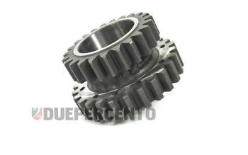 Pignone z=24 CRIMAZ per frizioni 6-7 molle per rapporti 23-64 denti dritti POLINI e MALOSSI per Vespa PX125-150/ GTR/ TS/ Sprint/ GL/ VNB/ VBA/ LML125-150
