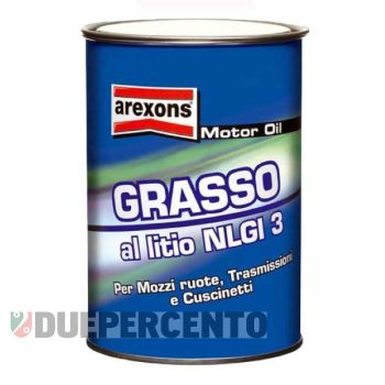 Grasso al litio nlgi 3 - 0,85kg AREXONS