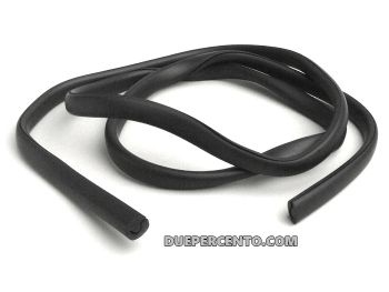 Profilo scudo RMS nero in gomma l=1600 mm per Vespa 50/ ET3/ Pv/ PK/ PX/ GTR/ TS/ Sprint/ Rally