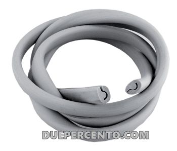 Profilo scudo RMS grigio in gomma l=1600 mm per Vespa 50/ ET3/ PV/ PK/ PX/ GTR/ TS/ Sprint/ Rally