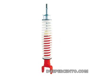 Ammortizzatore posteriore corpo rosso, molla bianca per Vespa PK50-125/S/XL/XL2/ETS